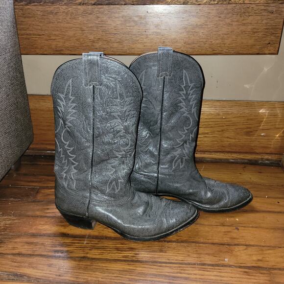 Cowboy Other - Cats Paw Size 12.5 D Mens Leather Cowboy Boots Made In USA